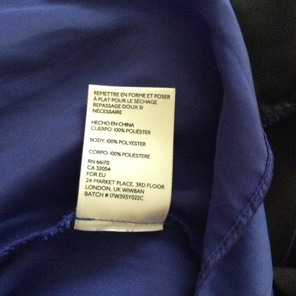 #431Silence + noise cut out back hi&lo blue dress4 - Picture 7 of 8